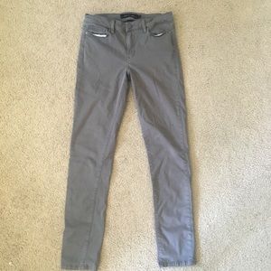 Calvin Klein Jeans grey skinny mid-rise pants jean
